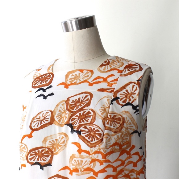 1960s vintage Vanity Fair Novelty Print Slip Dress - Picture 5 of 8